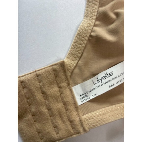 Lilyette by Bali Bra 38DDD Underwire Ultimate Smoothing Minimizer NEW - Picture 5 of 5
